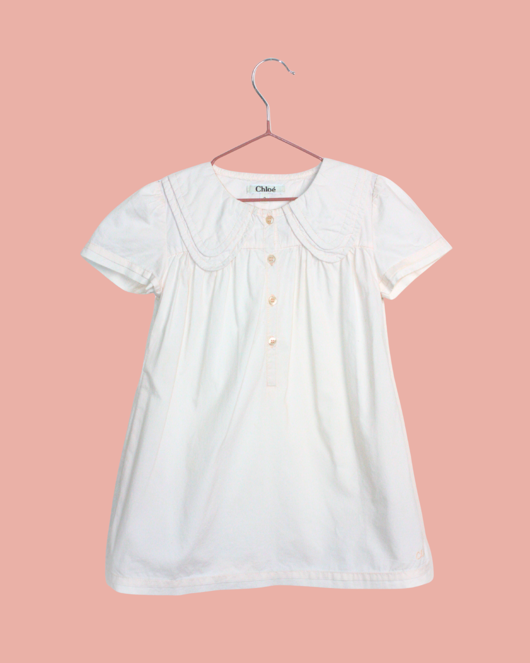 Robe rose Chloé taille 2 ans