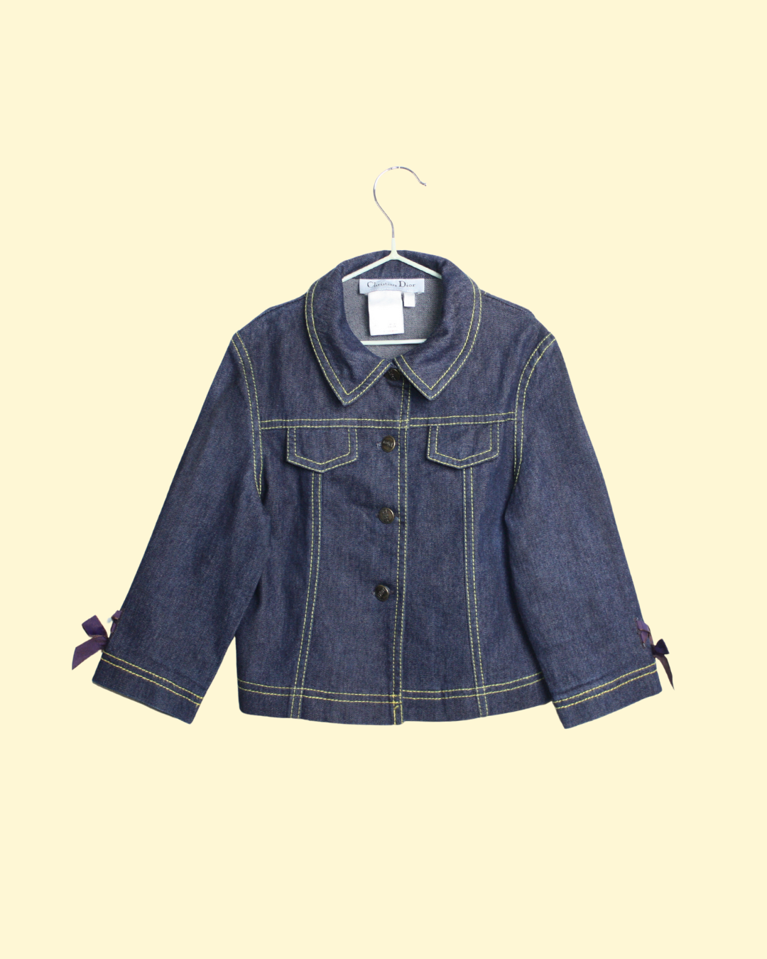 Veste en denim Christian Dior vintage enfant 6 ans