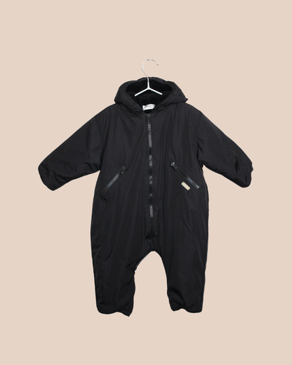 Combinaison pilote noire 12 mois