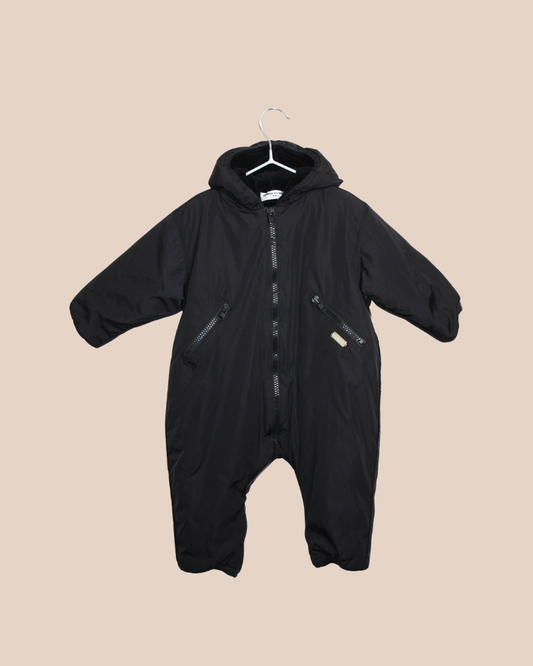 Combinaison pilote noire 12 mois