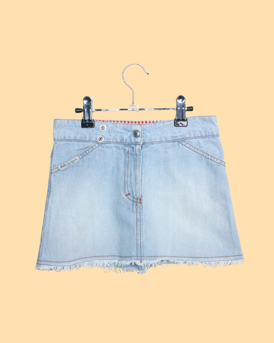 Jupe en jean Dolce & Gabbana enfant vintage Y2K 8 ans 