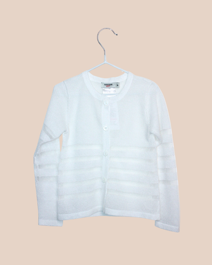 Gilet blanc Gaultier pour bébé 2 ans