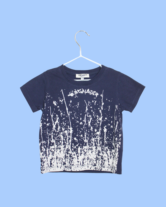 T-shirt marine Gaultier bébé 18 mois