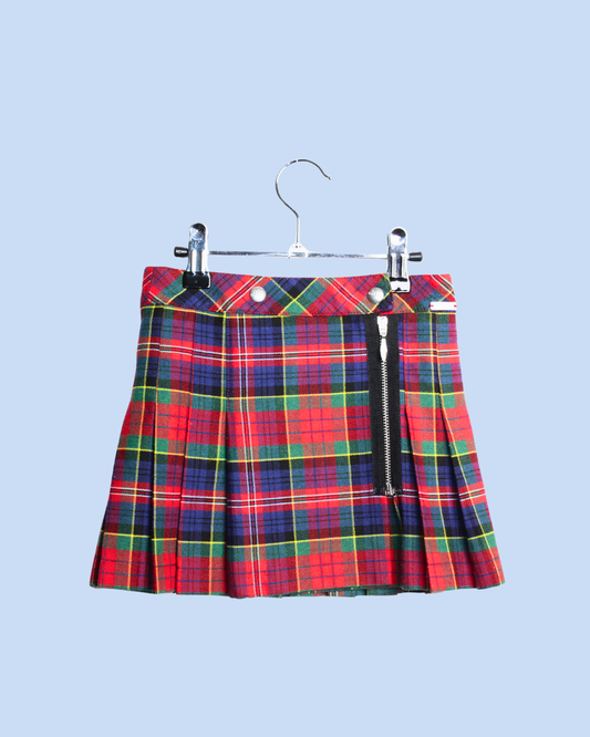 Jupe plissée en tartan Gaultier junior 3 ans