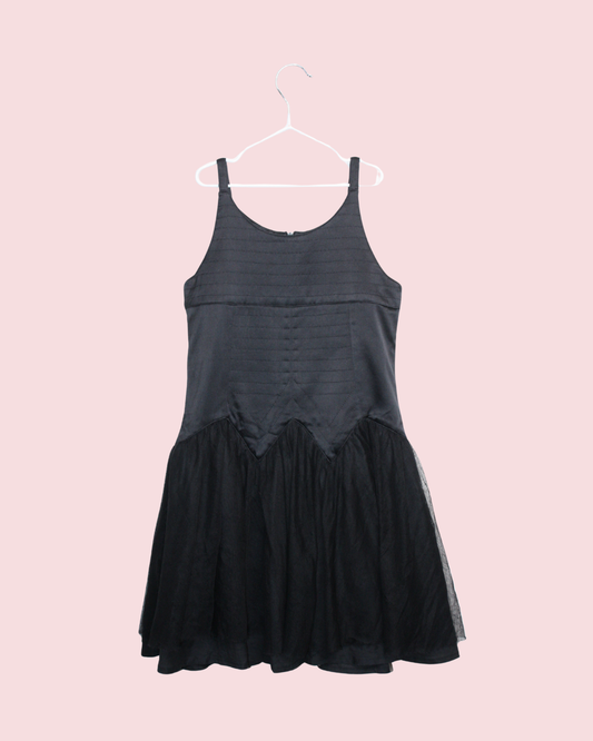 Robe noire Gaultier junior façon tutu 8 ans