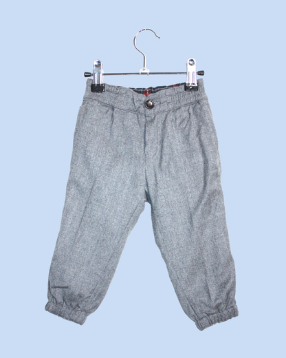 Pantalon en laine gris Gucci en taille 12 mois