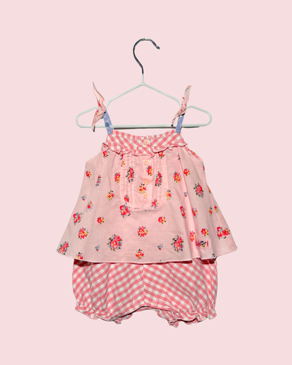 Barboteuse Kenzo rose 1 mois