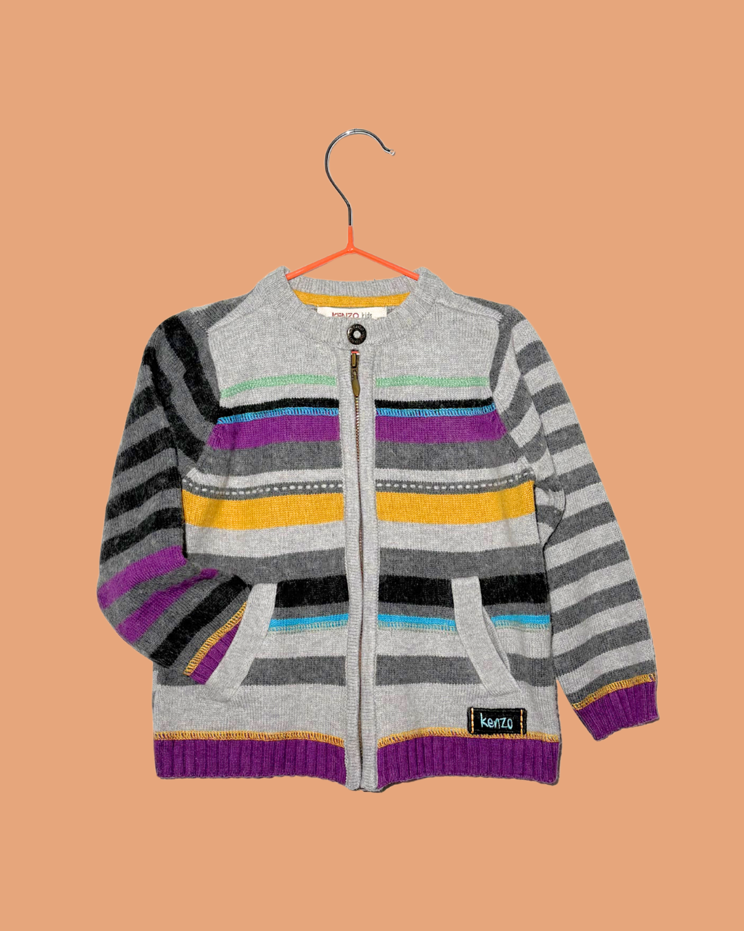 Gilet à rayures Kenzo pour enfant taille 2 ans