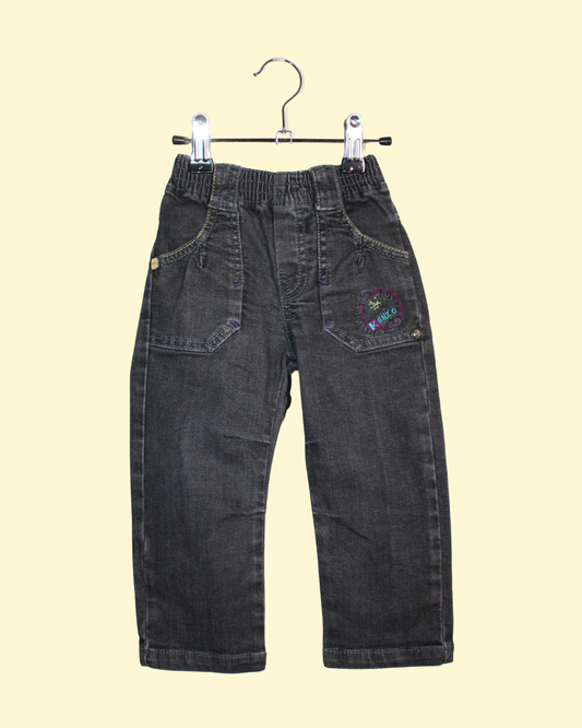 jeans gris Kenzo enfant 2 ans