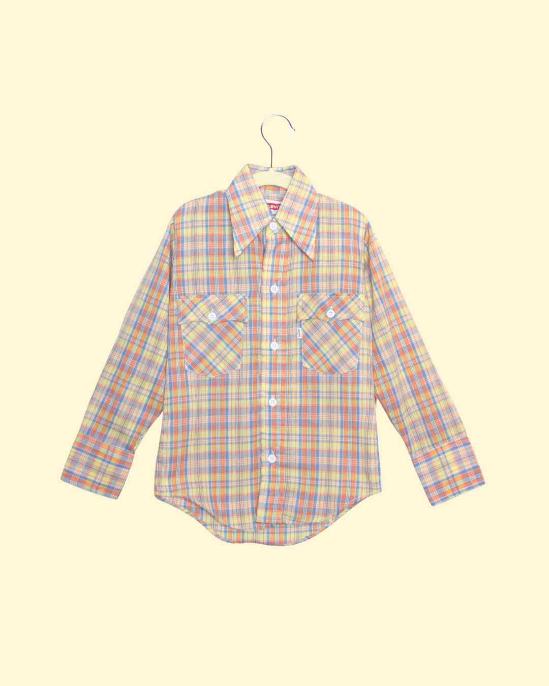 Chemise à carreaux Levi's vintage pour enfant 8 ans