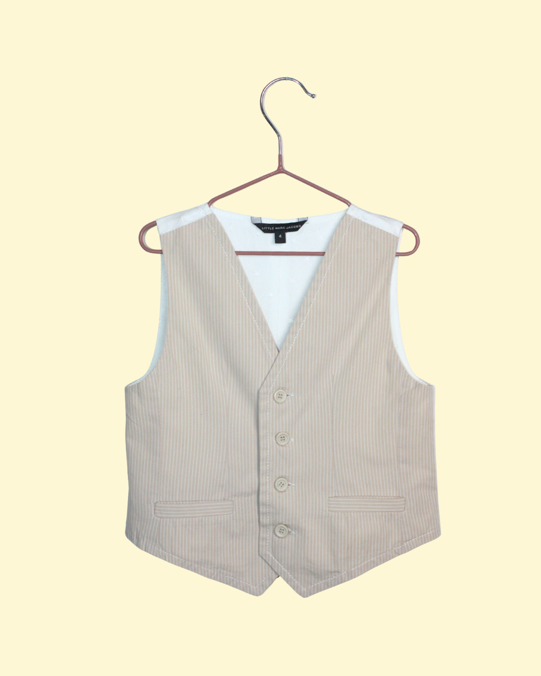 Veston beige Marc Jacobs taille 4 ans