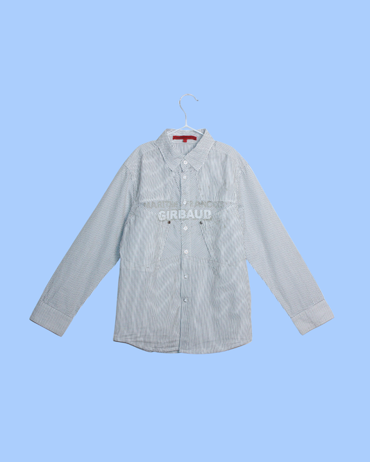 Chemise à rayures Marithé + François Girbaud 8 ans