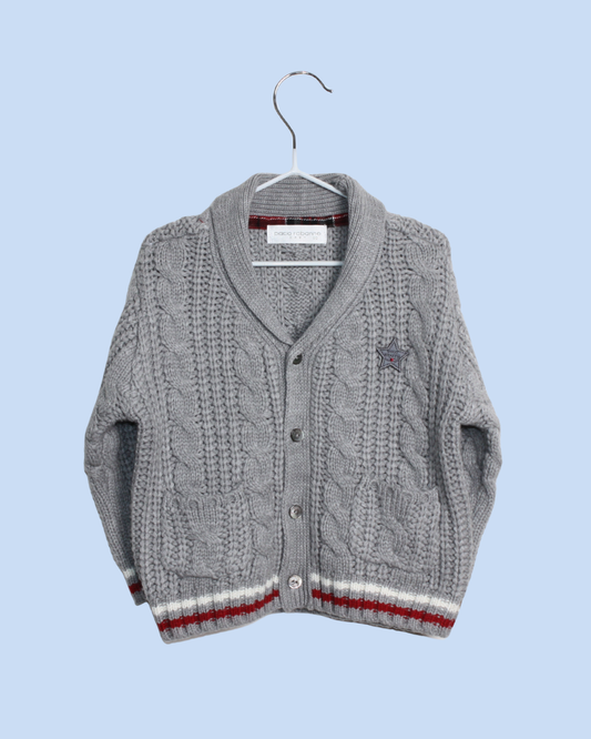 Rare cardigan Rabanne pour enfant 2 ans
