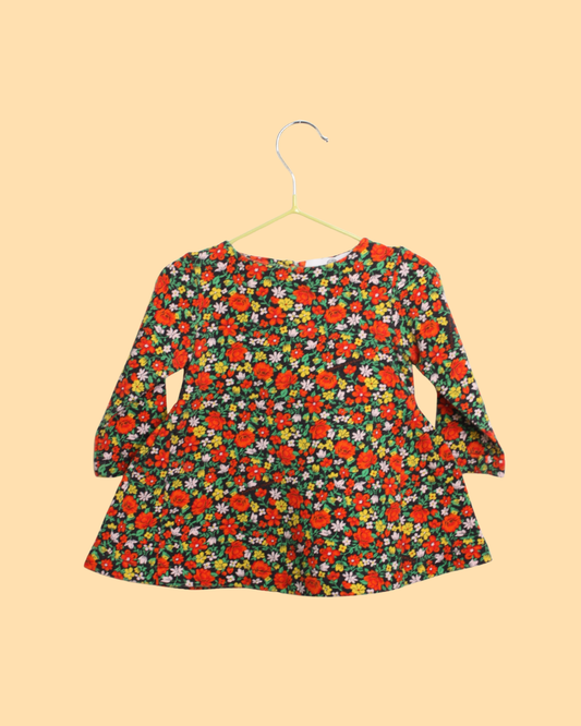 Robe à fleurs Versace 6 mois